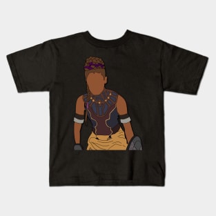 Shuri Black Panther Fan Art Sticker Kids T-Shirt